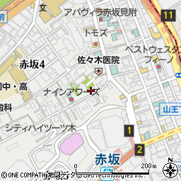 とんかつ 赤坂 末吉周辺の地図