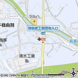 セブンイレブン御勅使工業団地入口店周辺の地図