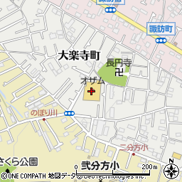 ニュー本庄鮮魚部大楽寺店周辺の地図
