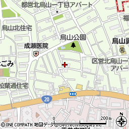 東京都世田谷区北烏山1丁目18-5周辺の地図