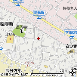 東京都八王子市大楽寺町322周辺の地図