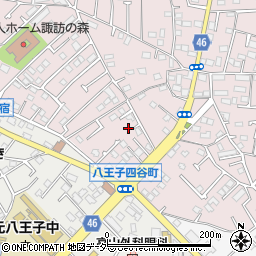 東京都八王子市四谷町803周辺の地図