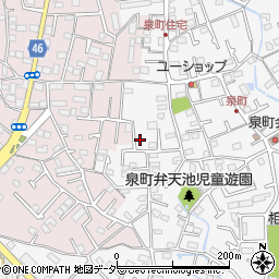 東京都八王子市泉町1194-6周辺の地図