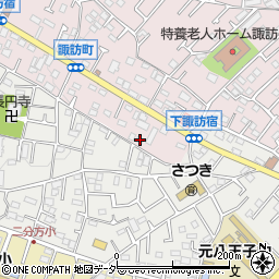 東京都八王子市諏訪町67周辺の地図
