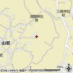 千葉県四街道市山梨715-1周辺の地図