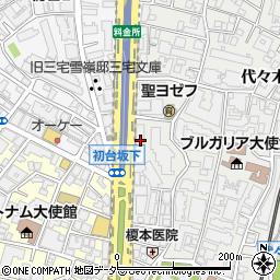 東京都渋谷区代々木5丁目14-19周辺の地図