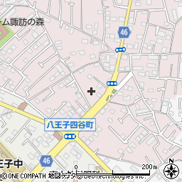 東京都八王子市四谷町799周辺の地図