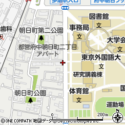 東京外国語大前周辺の地図