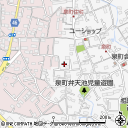 東京都八王子市泉町1194周辺の地図