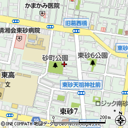 江東区東砂児童館周辺の地図