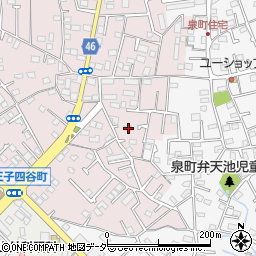 東京都八王子市四谷町777周辺の地図