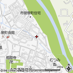 東京都八王子市泉町1397-18周辺の地図