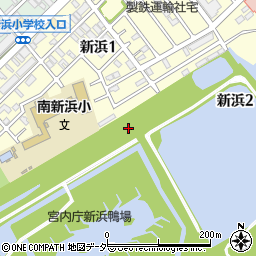千葉県市川市新浜周辺の地図