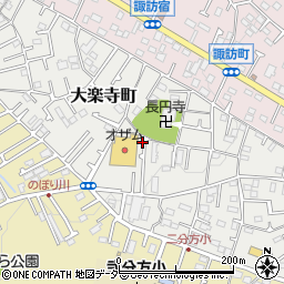 東京都八王子市大楽寺町287周辺の地図