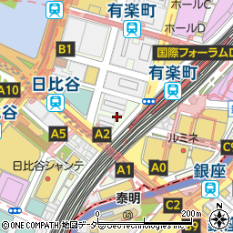 東京都千代田区有楽町1丁目7周辺の地図