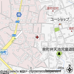東京都八王子市四谷町1202周辺の地図