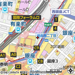 東京高速道路周辺の地図