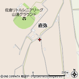 千葉県佐倉市直弥850-3周辺の地図