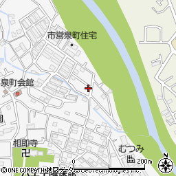 東京都八王子市泉町1397-11周辺の地図