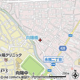 東京都杉並区永福3丁目3-10周辺の地図