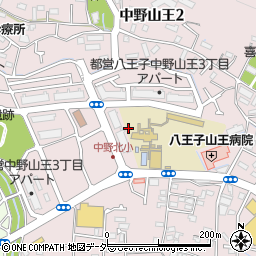 東京都八王子市中野山王周辺の地図