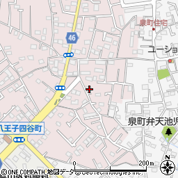 東京都八王子市四谷町775周辺の地図
