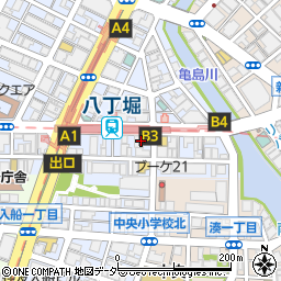 愛知銀行東京支店周辺の地図