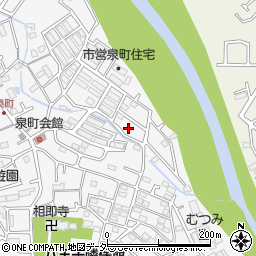 東京都八王子市泉町1397-16周辺の地図