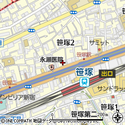 渋谷まる福周辺の地図