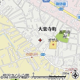 東京都八王子市大楽寺町265周辺の地図