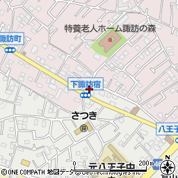 東京都八王子市大楽寺町356周辺の地図