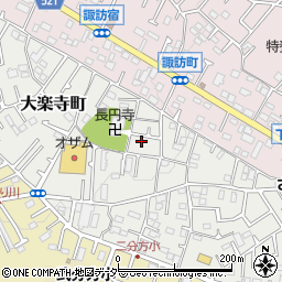 東京都八王子市大楽寺町280周辺の地図