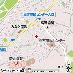 東京都八王子市西寺方町370周辺の地図