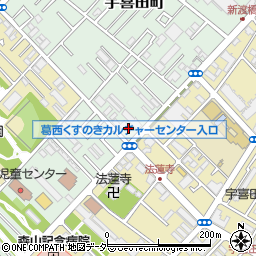 東京都江戸川区宇喜田町1282周辺の地図