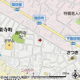 東京都八王子市大楽寺町323周辺の地図