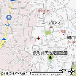 東京都八王子市泉町1194-9周辺の地図