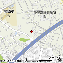 東京都八王子市楢原町270周辺の地図