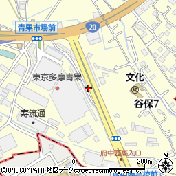 東京都国立市谷保6丁目1周辺の地図