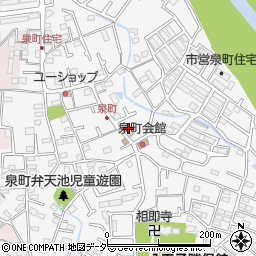 東京都八王子市泉町1347周辺の地図