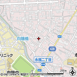 東京都杉並区永福3丁目9周辺の地図