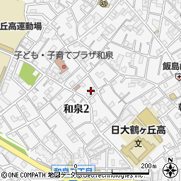 東京都杉並区和泉2丁目36-26周辺の地図
