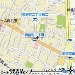 国史跡武蔵府中熊野神社古墳展示館周辺の地図