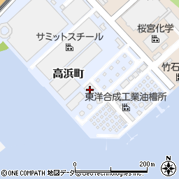 千葉県市川市高浜町6周辺の地図
