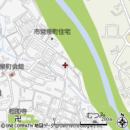 東京都八王子市泉町1397-10周辺の地図