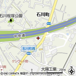 東京都八王子市石川町2452周辺の地図