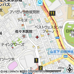 スアンサワン 赤坂店周辺の地図