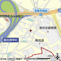 東京都国立市谷保6丁目5周辺の地図