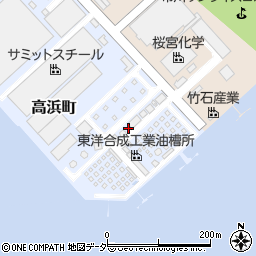 千葉県市川市高浜町7周辺の地図