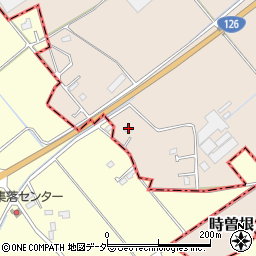 千葉県匝瑳市時曽根238周辺の地図