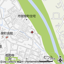 東京都八王子市泉町1397-9周辺の地図